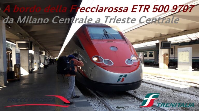 Sulla Freccia Rossa: il viaggio in treno per Trieste che ti lascerà senza fiato!